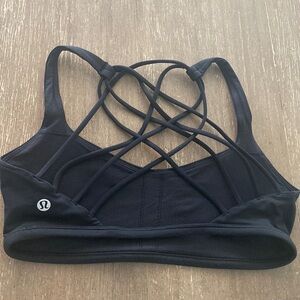 Lululemon Free to Be, Size 8, Black